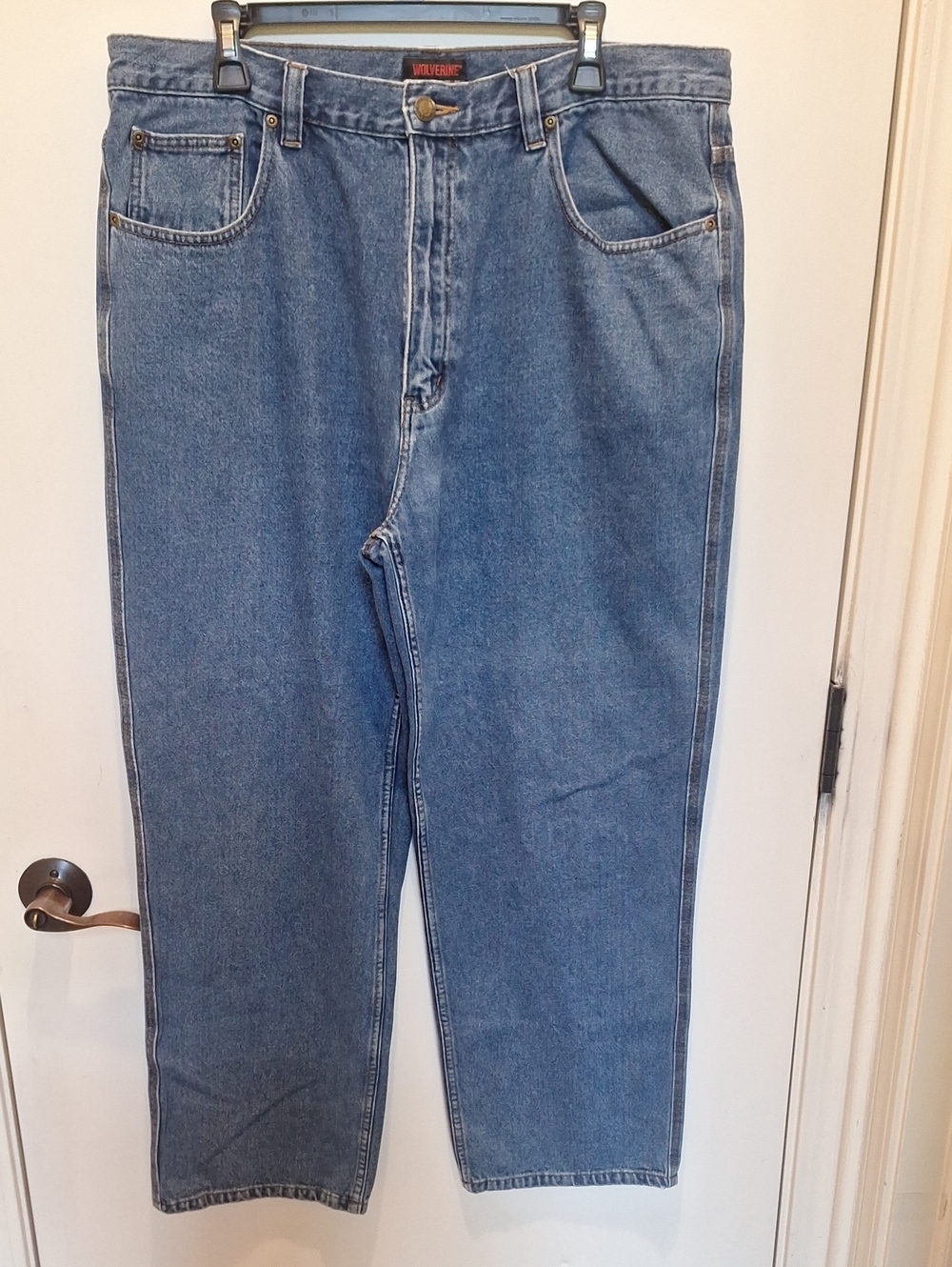 Wolverine Men's Straight Blue Denim Jeans